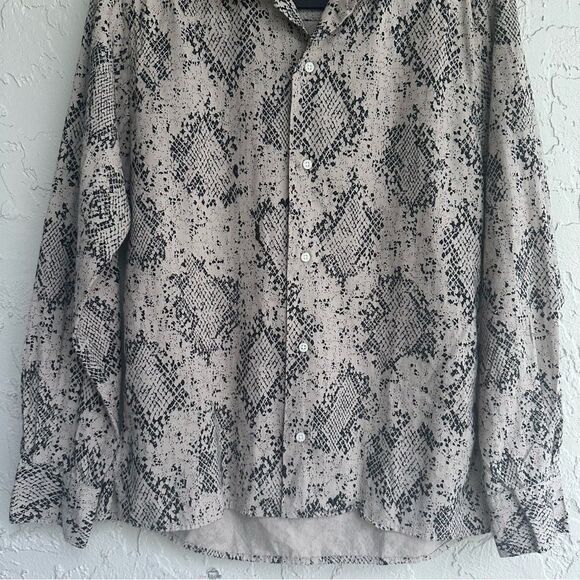 GITMAN BROS Vintage Shirt Men Small Snakeskin Camp - Picture 3 of 8